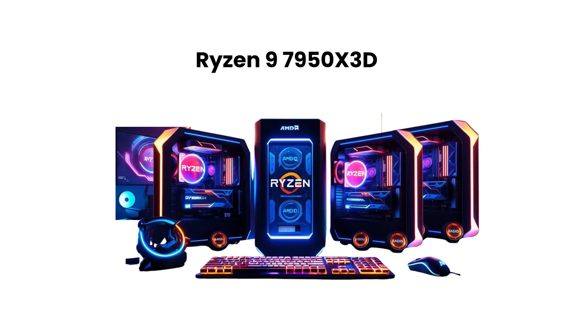 Choose the Best CPUs for Gaming to Boost PC Performance📺 12 AMD's Ryzen 9 7950X3D, a latest processor for gamer.