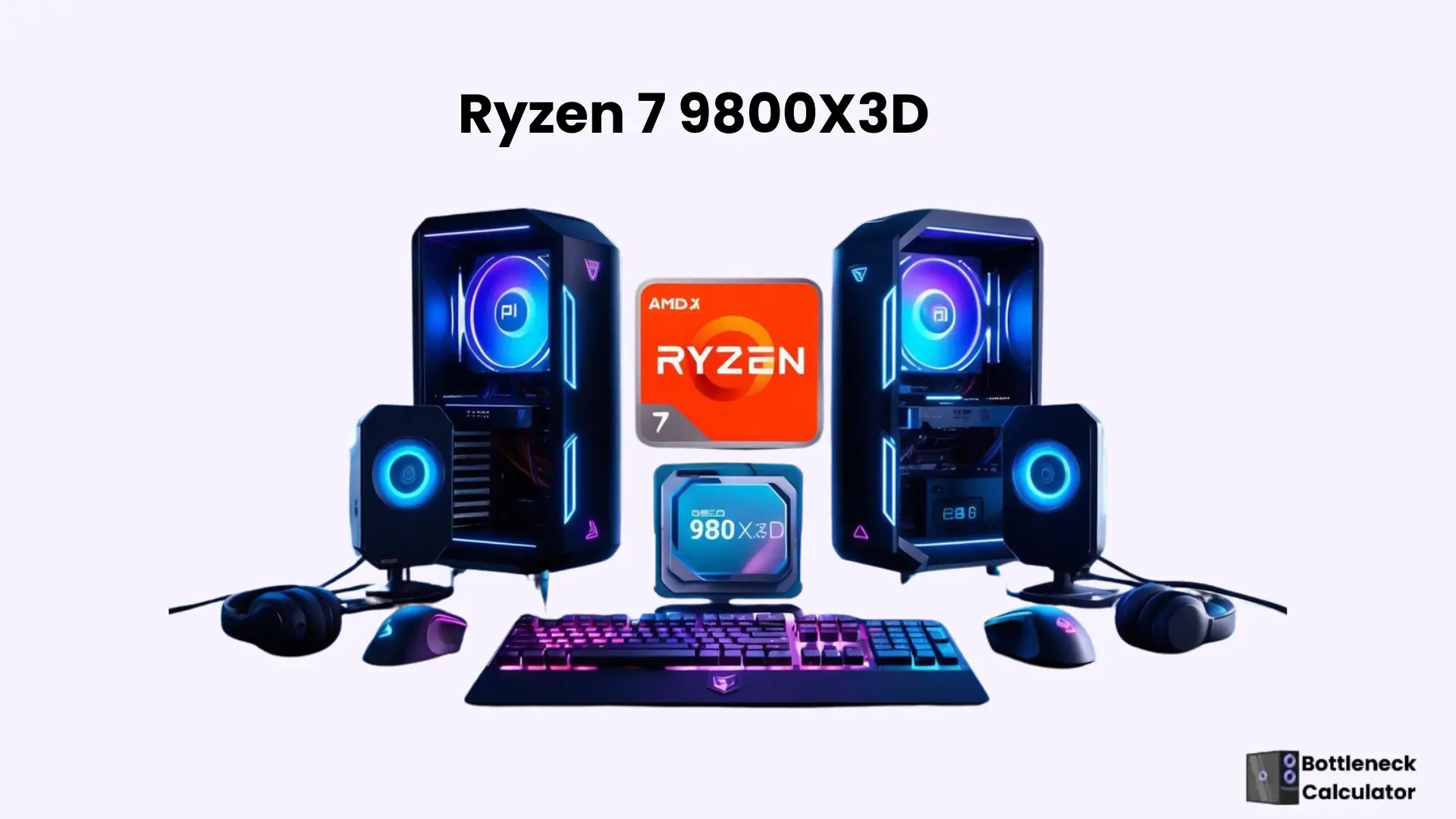 Choose the Best CPUs for Gaming to Boost PC Performance📺 9 AMD's Ryzen 7 9800X3D, the fastest gaming CPU with 8 cores.