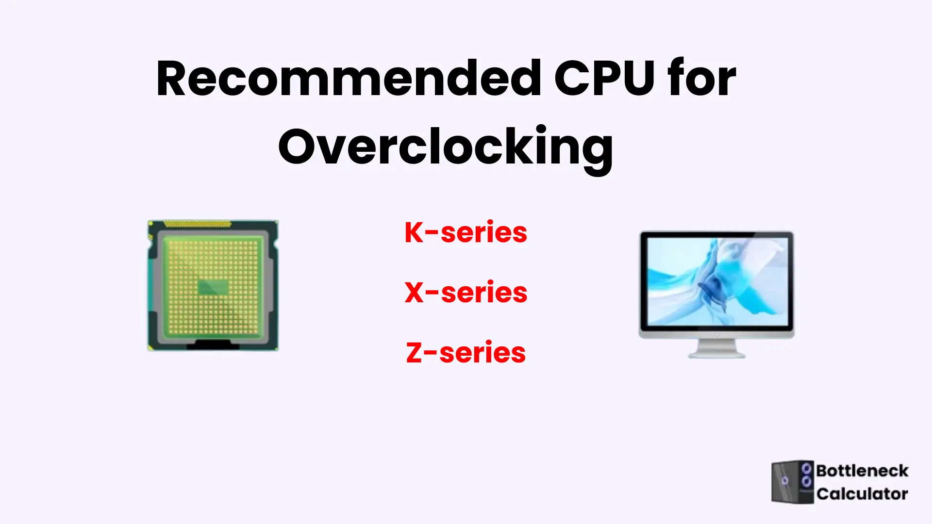 CPU Overclocking Guide: Improve Your Gaming Performance Now 9 CPU and PC banner illustrating recommended processors for overclocking.